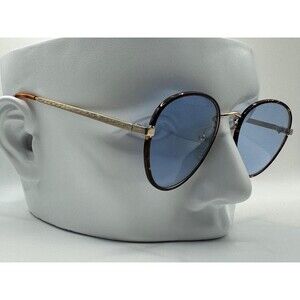 True Vintage Oversize Sunglasses Preppy Round Style Blue Lens Oleg Cassini #293